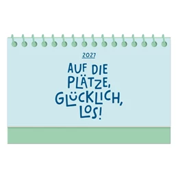Abbildung von GRAFIK WERKSTATT Das Original | Mini-Kalender Colour Up 2027 Auf die Plätze, glücklich, los! | 1. Auflage | 2026 | beck-shop.de