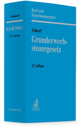 Abbildung von Viskorf | Grunderwerbsteuergesetz: GrEStG | 22. Auflage | 2027 | beck-shop.de