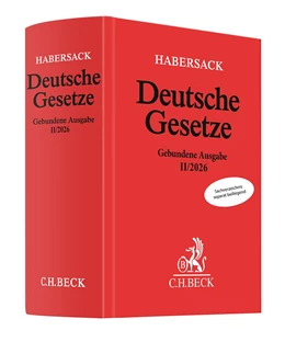 Abbildung von Habersack | Deutsche Gesetze • Gebundene Ausgabe II/2026 | 1. Auflage | 2026 | beck-shop.de
