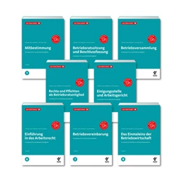 Abbildung von Steiner / Mittländer | Grundwissen für neue Betriebsratsmitglieder • Set Bände 1-8 | 3. Auflage | 2026 | beck-shop.de