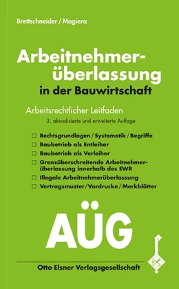 Abbildung von Brettschneider / Magiera | Arbeitnehmerüberlassung in der Bauwirtschaft | 3. Auflage | 2026 | beck-shop.de