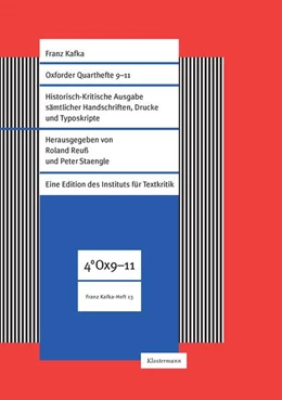 Abbildung von Oxforder Quarthefte 9, 10, 11 & Konvolut 1 | 1. Auflage | 2026 | beck-shop.de