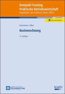 Abbildung von Britzelmaier / Olfert | Kompakt-Training Kostenrechnung | 10. Auflage | 2026 | beck-shop.de