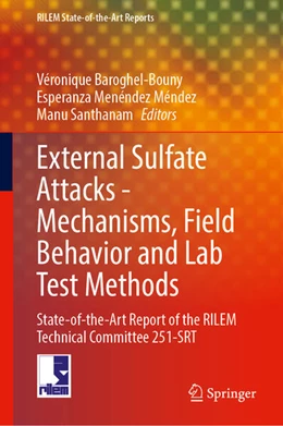 Abbildung von Baroghel-Bouny / Menéndez Méndez | External Sulfate Attacks - Mechanisms, Field Behavior and Lab Test Methods | 1. Auflage | 2026 | beck-shop.de