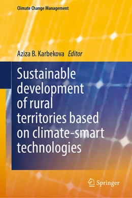 Abbildung von B. Karbekova | Sustainable development of rural territories based on climate-smart technologies | 1. Auflage | 2026 | beck-shop.de