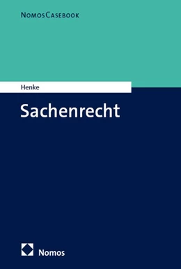 Abbildung von Henke | Sachenrecht | 1. Auflage | 2026 | beck-shop.de