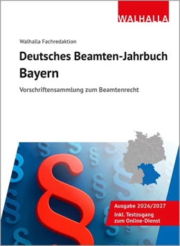Abbildung von Walhalla Fachredaktion | Deutsches Beamten-Jahrbuch Bayern 2026 | 18. Auflage | 2026 | beck-shop.de