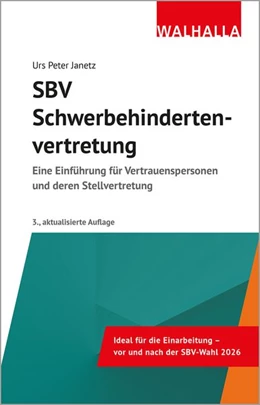 Abbildung von Janetz | SBV – Schwerbehindertenvertretung | 3. Auflage | 2026 | beck-shop.de