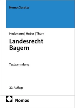 Abbildung von Heckmann / Huber | Landesrecht Bayern | 20. Auflage | 2026 | beck-shop.de
