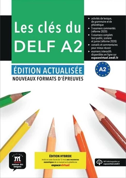 Abbildung von Godard / Sigé | Les clés du DELF A2 - Édition actualisée hybride | 1. Auflage | 2026 | beck-shop.de