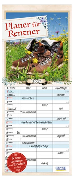 Abbildung von Korsch | Planer für Rentner 2027 | 1. Auflage | 2026 | beck-shop.de