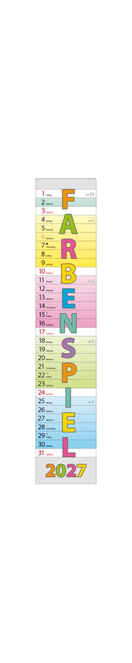 Abbildung von Korsch | Planer Farbenspiel 2027 | 1. Auflage | 2026 | beck-shop.de