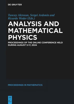 Abbildung von Aktosun / Avdonin | Analysis and Mathematical Physics | 1. Auflage | 2026 | beck-shop.de