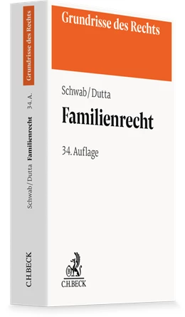 Abbildung von Schwab / Dutta | Familienrecht | 34. Auflage | 2026 | beck-shop.de