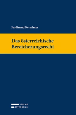 Abbildung von Das österreichische Bereicherungsrecht | 1. Auflage | 2026 | beck-shop.de