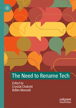 Abbildung von Chokshi / Mansell | The Need to Rename Tech | 1. Auflage | 2026 | beck-shop.de