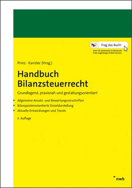 Abbildung von Prinz / Kanzler (Hrsg) | Handbuch Bilanzsteuerrecht | 5. Auflage | 2026 | beck-shop.de