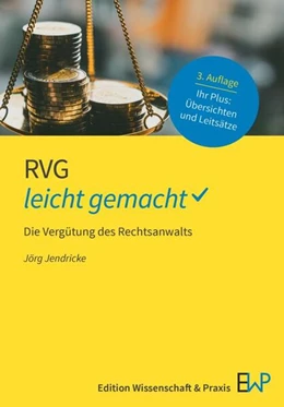 Abbildung von Jendricke | RVG - leicht gemacht | 3. Auflage | 2026 | beck-shop.de