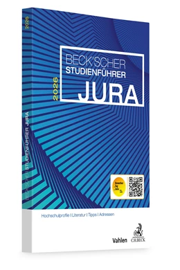 Abbildung von Beck'scher Studienführer Jura Sommersemester 2026 | 1. Auflage | 2026 | beck-shop.de