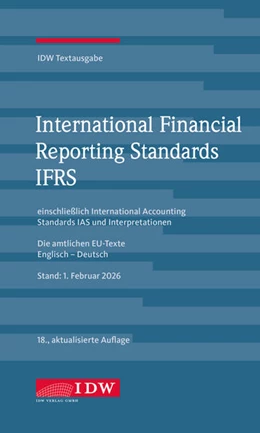 Abbildung von International Financial Reporting Standards IFRS | 18. Auflage | 2026 | beck-shop.de