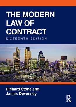 Abbildung von Devenney / Stone | The Modern Law of Contract | 16. Auflage | 2026 | beck-shop.de