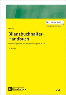 Abbildung von Endriss (Hrsg.) | Bilanzbuchhalter-Handbuch | 15. Auflage | 2026 | beck-shop.de