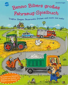 Abbildung von Kugler | Benno Bibers großes Fahrzeug-Spielbuch. Traktor, Bagger, Feuerwehr, Polizei und noch viel mehr | 1. Auflage | 2026 | beck-shop.de