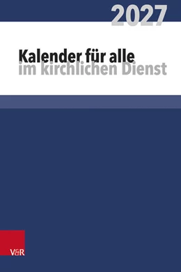 Abbildung von Harle / Apel | Kalender für alle im kirchlichen Dienst | 1. Auflage | 2026 | beck-shop.de