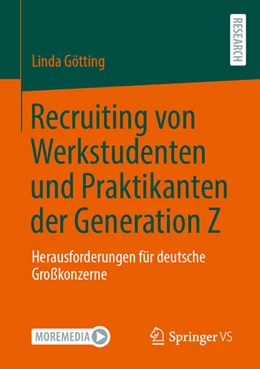 Abbildung von Götting | Recruiting von Werkstudenten und Praktikanten der Generation Z | 1. Auflage | 2026 | beck-shop.de