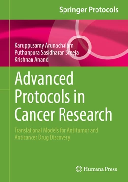 Abbildung von Arunachalam / Sreeja | Advanced Protocols in Cancer Research | 1. Auflage | 2026 | beck-shop.de
