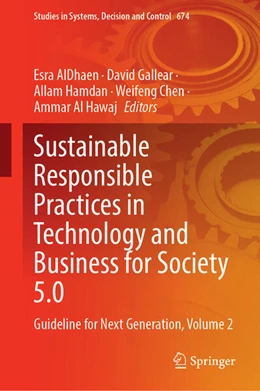 Abbildung von AlDhaen / Gallear | Sustainable Responsible Practices in Technology and Business for Society 5.0 | 1. Auflage | 2026 | beck-shop.de