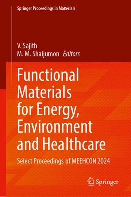 Abbildung von Sajith / Shaijumon | Functional Materials for Energy, Environment and Healthcare | 1. Auflage | 2026 | beck-shop.de