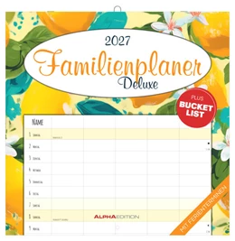 Abbildung von Alpha Edition | Familienplaner Deluxe 2027 | 1. Auflage | 2026 | beck-shop.de