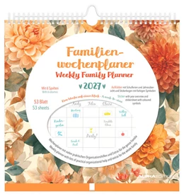 Abbildung von Alpha Edition | Familienwochenkalender Flowers 2027 | 1. Auflage | 2026 | beck-shop.de