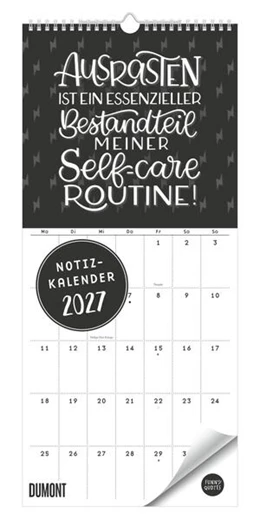 Abbildung von DUMONT Kalender | Funny Quotes Notizkalender 2027 | 1. Auflage | 2026 | beck-shop.de