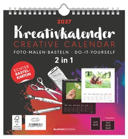 Abbildung von Alpha Edition | Kreativkalender M - 2 in 1 2027 | 1. Auflage | 2026 | beck-shop.de