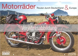 Abbildung von DUMONT Kalender | Motorräder - Routen durch Deutschland & Europa 2027 | 1. Auflage | 2026 | beck-shop.de