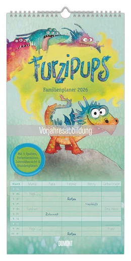 Abbildung von Neumann Verlage GmbH & Co KG | Familienplaner Furzipups der Knatterdrache 2027 | 1. Auflage | 2026 | beck-shop.de