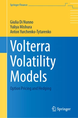 Abbildung von Di Nunno / Mishura | Volterra Volatility Models | 1. Auflage | 2026 | beck-shop.de