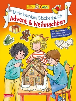 Abbildung von Sörensen | Conni Gelbe Reihe (Beschäftigungsbuch): Mein buntes Conni-Stickerbuch: Advent und Weihnachten | 1. Auflage | 2026 | beck-shop.de