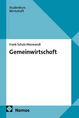 Abbildung von Schulz-Nieswandt | Gemeinwirtschaft | 1. Auflage | 2026 | beck-shop.de