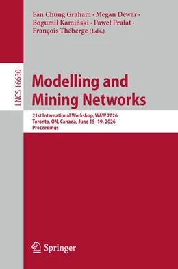 Abbildung von Graham / Dewar | Modelling and Mining Networks | 1. Auflage | 2026 | beck-shop.de