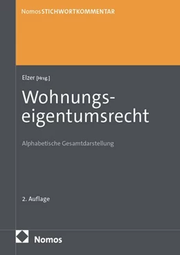 Abbildung von Elzer | StichwortKommentar Wohnungseigentumsrecht | 2. Auflage | 2026 | beck-shop.de
