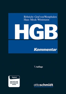 Abbildung von Röhricht / Graf von Westphalen | Handelsgesetzbuch: HGB | 7. Auflage | 2026 | beck-shop.de