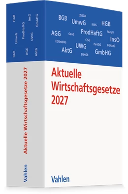 Abbildung von Aktuelle Wirtschaftsgesetze 2027 | 19. Auflage | 2027 | beck-shop.de