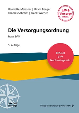 Abbildung von Meissner / Beeger | Die Versorgungsordnung | 1. Auflage | 2026 | beck-shop.de