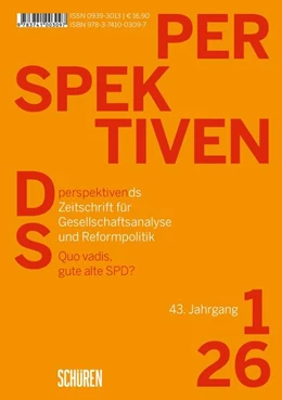 Abbildung von Hochschulinitiative Demokratischer Sozialismus (HDS) e. V. / Adam | Quo vadis, gute alte SPD? | 1. Auflage | 2026 | beck-shop.de