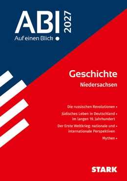 Abbildung von STARK Geschichte - Abi - Auf einen Blick! 2027 Niedersachsen | 1. Auflage | 2026 | beck-shop.de