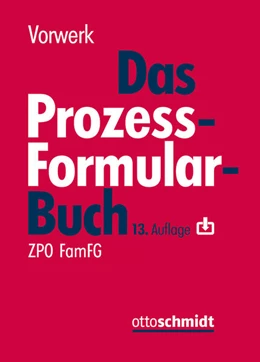 Abbildung von Vorwerk / Assies | Das Prozessformularbuch | 13. Auflage | 2027 | beck-shop.de
