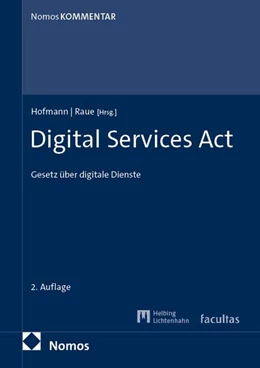 Abbildung von Hofmann / Raue (Hrsg.) | Digital Services Act | 2. Auflage | 2026 | beck-shop.de